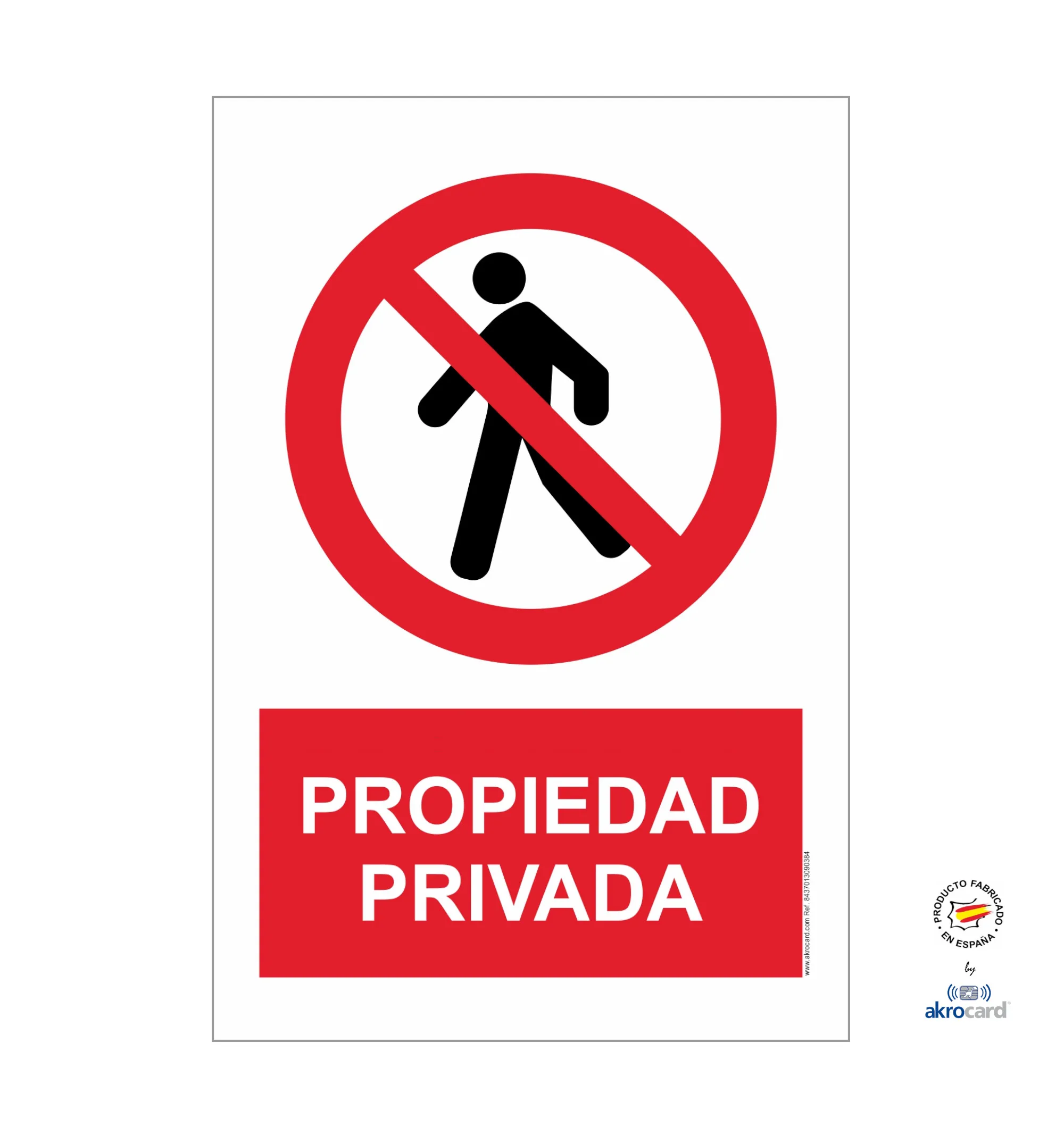 Heavy duty PVC sign-no passage-warning signs-great for hanging and warning-poster, sign, sign, sign, warning sheet