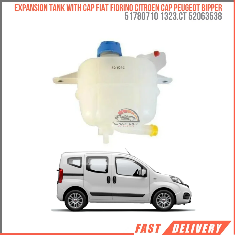 For Expansion tank with cap Fiat Fiorino Citroen Cap Peugeot Bipper high quality fast shipping Oem 51780710 1323.CT 52063538