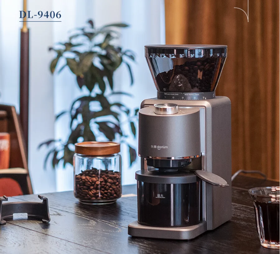 

Donlim big home grinder coffee bean grinder household electric cafe bean grinder 230V 250g DL-9406