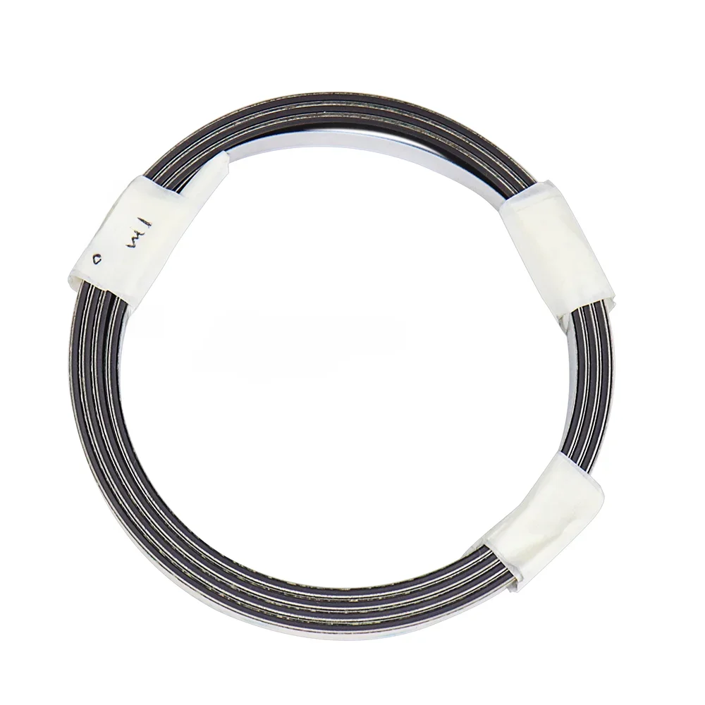 1000MM Magnetic Tape IP67 Steel Belt 5+5 5U 0.005MM High Precision for Milling Grinding Stone Wood Cutting Machines