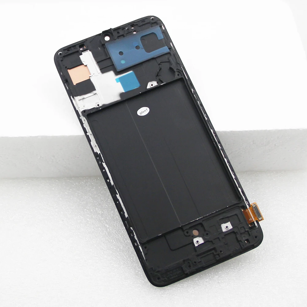 6.7\'\' Super AMOLED A70 Display Screen with Fingerprint, for Samsung Galaxy A70 A705 A705F Lcd Display Touch Screen Digitizer