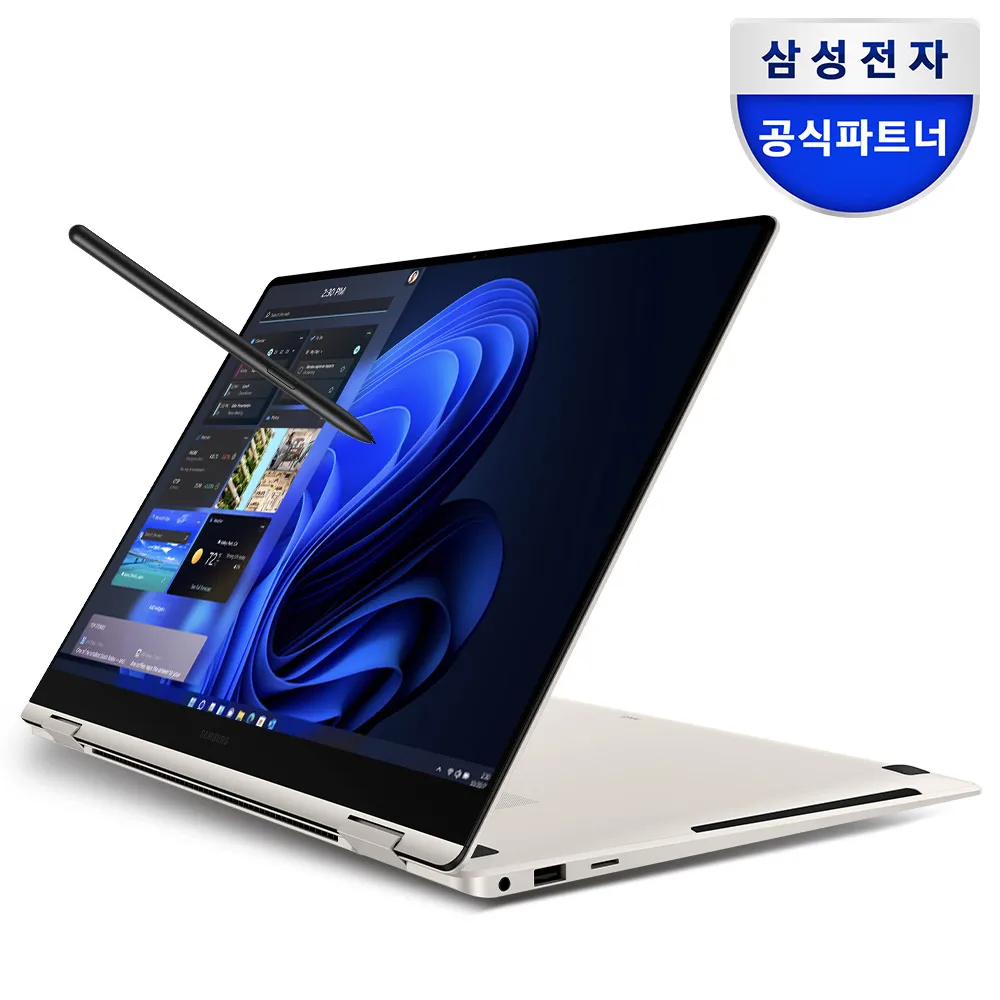 [Final 1.34 million] Samsung Galaxy Book 3 Pro 360 NT960QFG-KC51E i5 College student 16 inch touch S pen notebook