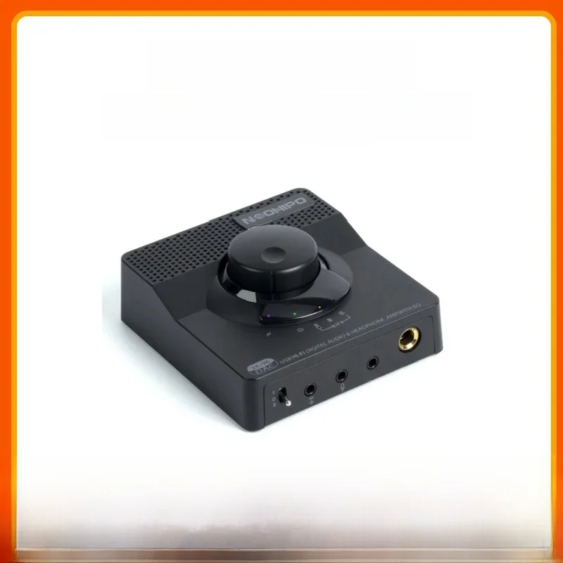 NEOHIPO H1 USB Gaming DAC Headphone AMP dla PS5/PC/MAC Przenośny wzmacniacz słuchawkowy Obsługa 3,5 mm/6,35 mm/mikrofon/EQ — zdjęcie produktu 7