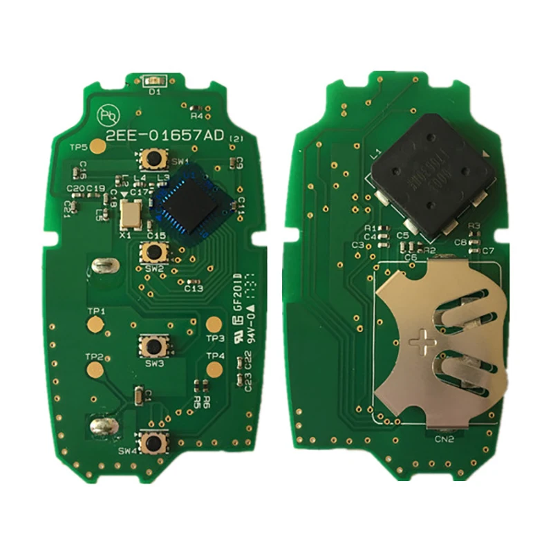 مفتاح ذكي لخدمات ما بعد البيع لهيونداي سانتا في-، جهاز تحكم عن بعد ، شيب Mhz id47Chip ، PN 95440-S1000 ، FCC ،