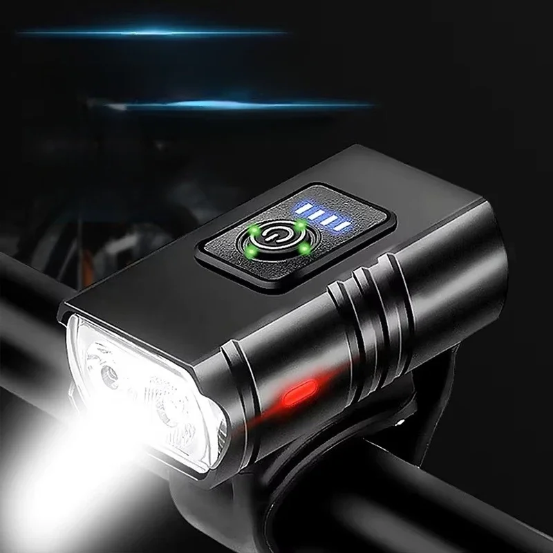 AliExpress BALDR 1000LM Bike Light Headlight 2 LED Bicycle Flashlight Type C Rechargeable Torch Cycling Front Lamp High Bright Beam Accessories