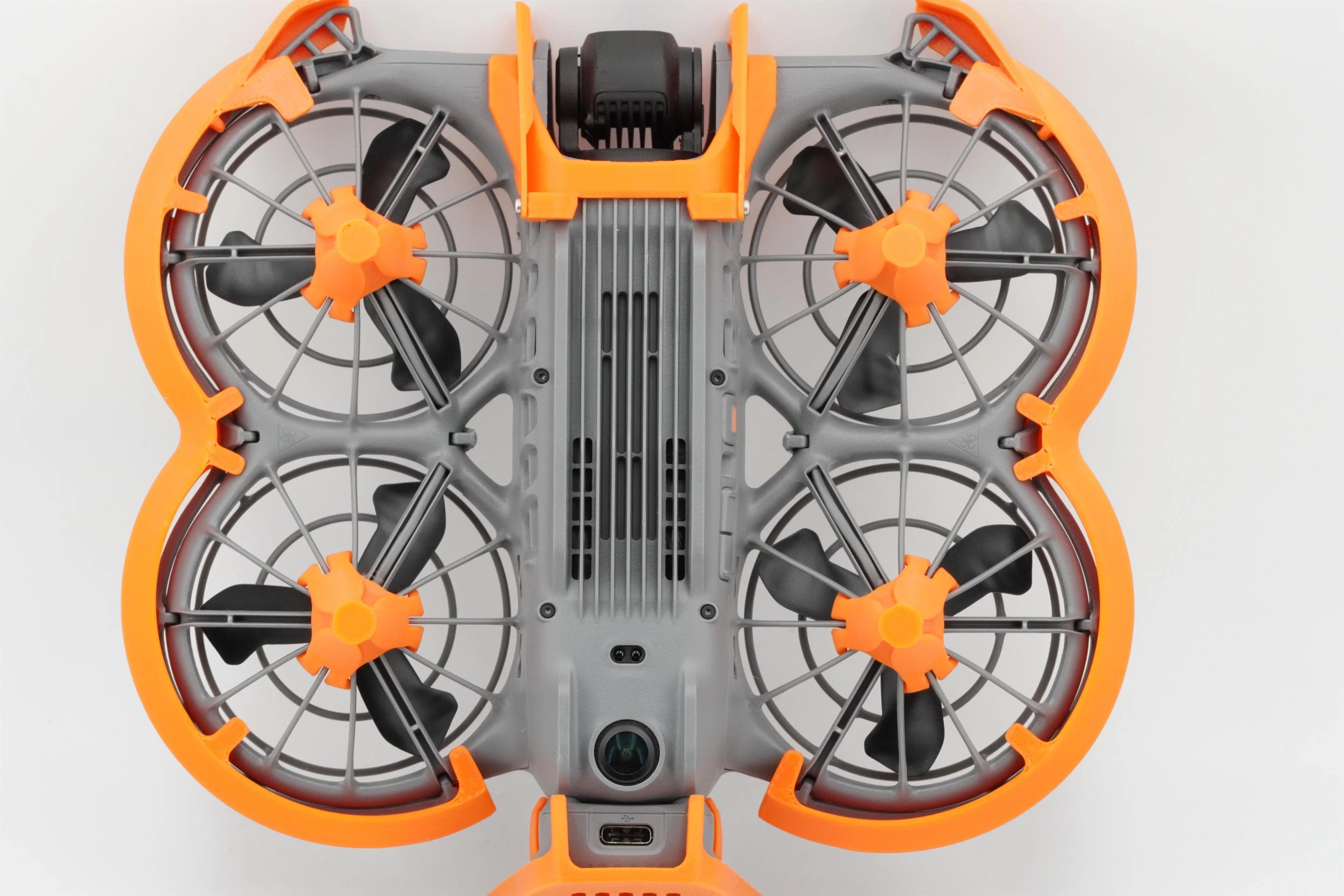 Neo 2 Schutz-Zubehör-Set für DJI (ABS-Material): Gimbal-Schutz, Stoßfänger, 4 Beine, Heckflosse, Doppelringe – Detail 5