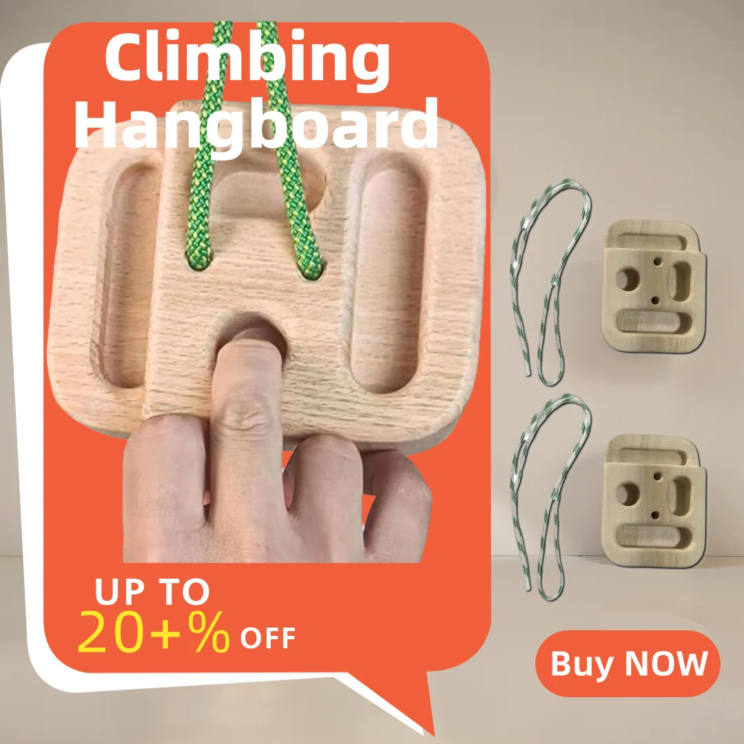 Tabla colgante de escalada con tabla de entrenamiento de escalada con núcleo de construcción de cuerda, soportes de escalada para montaje en puerta interior y exterior