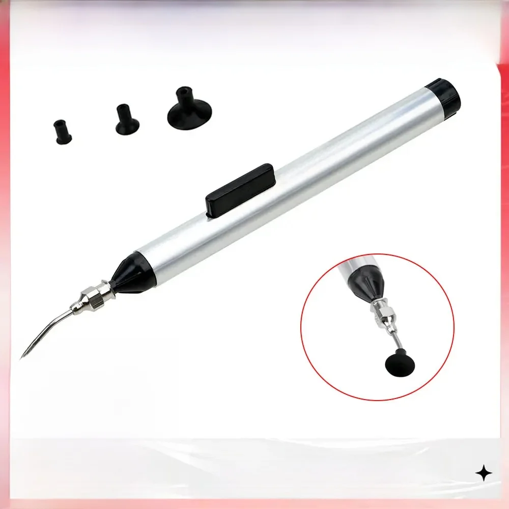 Outil IC de pompage manuel, stylo d'aspiration sous vide, sélecteur de soudure, ensemble d'outils manuels avec 3 tailles de pincettes alternatives