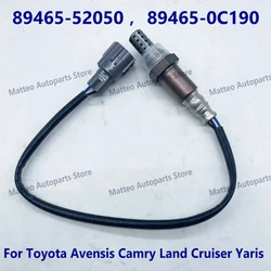 89465-52050 89465-0C190 O2 Oxygen Sensor 89465-20430 89465-47050 For Daihatsu Sirion For Toyota Avensis Camry Land Cruiser Yaris