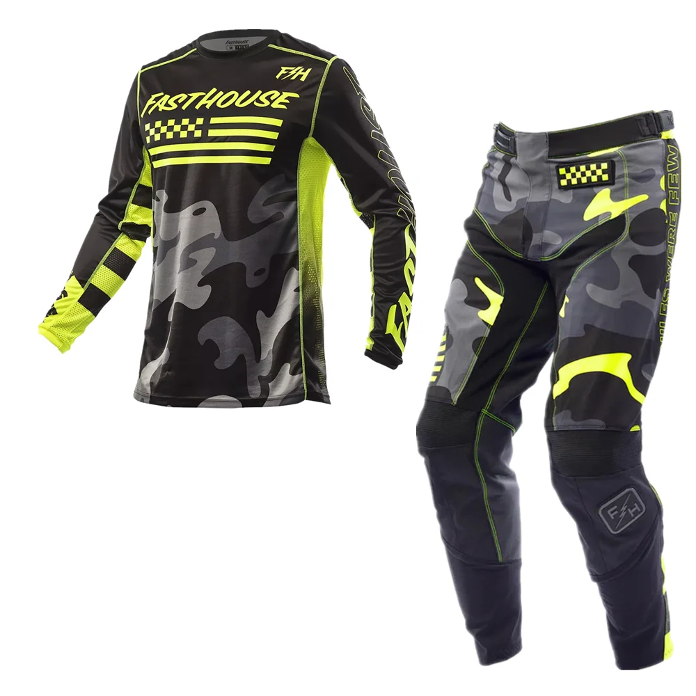 2025 XC Leatt Moto Jersey Set  MX Gear Set Off Road Kit Motorcycle Jersey Set Motocross Combo Dirt Bike Suit