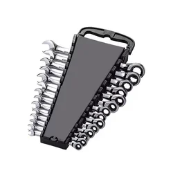 6/8/10/12pcs Ratchet Dual-Purpose Wrench Set - 72-Tooth Quick Release, Open & Box End, High Hardness & Durability