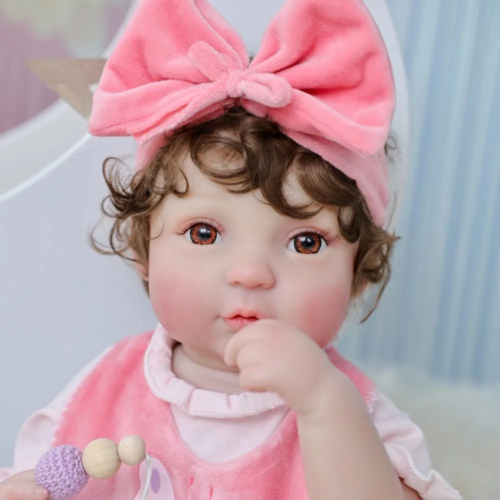 ตุ๊กตาเด็กทารก Cloveray ขนาด 20 นิ้ว แบบเหมือนจริง ทำจากไวนิลทั้งตัว น่ารักสุดๆ เนื้อนุ่ม คุณภาพสูง งานแฮนด์เมด ของเล่นเด็ก ของขวัญวันเกิด