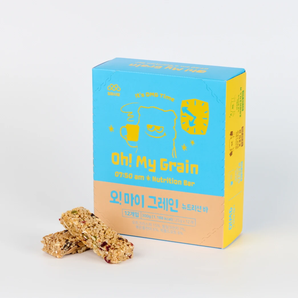 엄마사랑 OMG 오!마이그레인 뉴트리션바 25g*12입