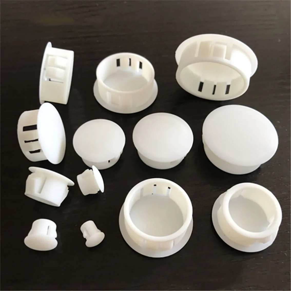 Schwarz Runde Kopf Arc Rohr Plug Rohr Abdeckung Fuß Kissen Stuhl Hocker Stecker Kopf Regal Stecker Verzinktem Rohr Stecker Kleber stecker