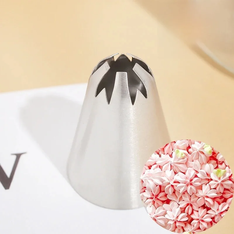 Ensemble d'embouts de décoration de gâteau à la crème sans fleur, buses de glaçage, tuyauterie de pâtisserie, outils de décoration de gâteau Chi, ustensiles de cuisson, # 1F