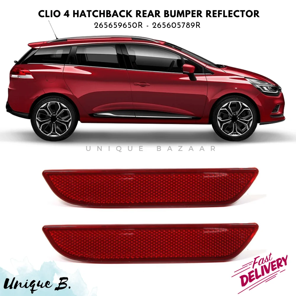 For Clio 4 Hatchback Rear Bumper Reflector 2012-2013 Model 265659650R 265605789R Right & Left Car Accessories Free Shipping