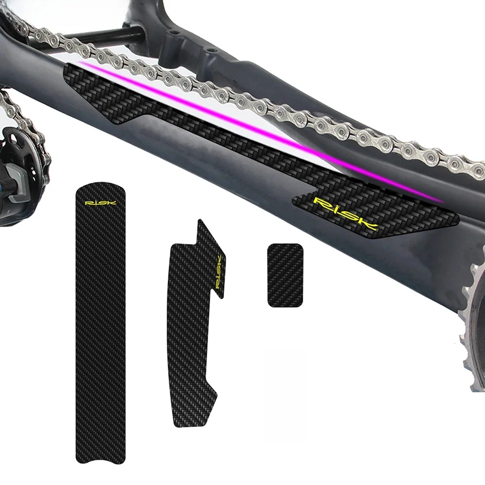 AliExpress Risk Bicycle Chain Protection EV Stickers MTB Road Frame Protector Scratch-Resistant Road Bike Chain Guard Cover Accessories
