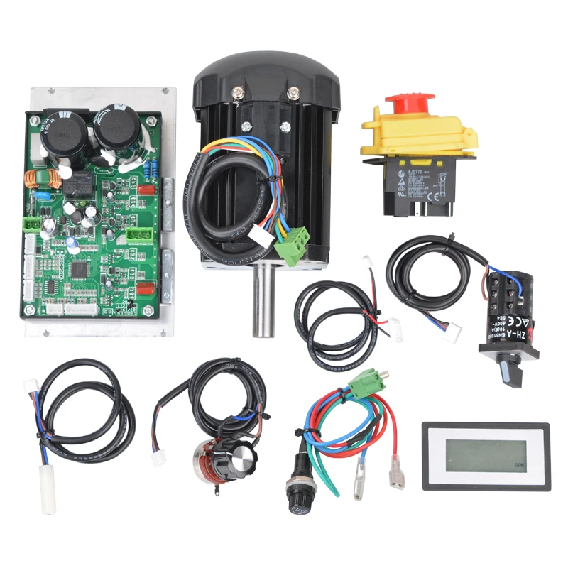 Imagem -02 - Motor sem Escova dc de 1100w Placa de Controle Principal Placa de Acionamento de Potência do Torno e Kit de Motor