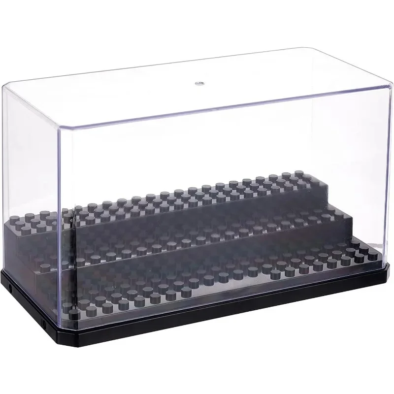1 Stuk Acryl Minifigure Vitrine Doos Vitrine Voor Minifigure Action Figures Blokken Verwijderbare Display Box Kubus Vitrine - afbeelding 2