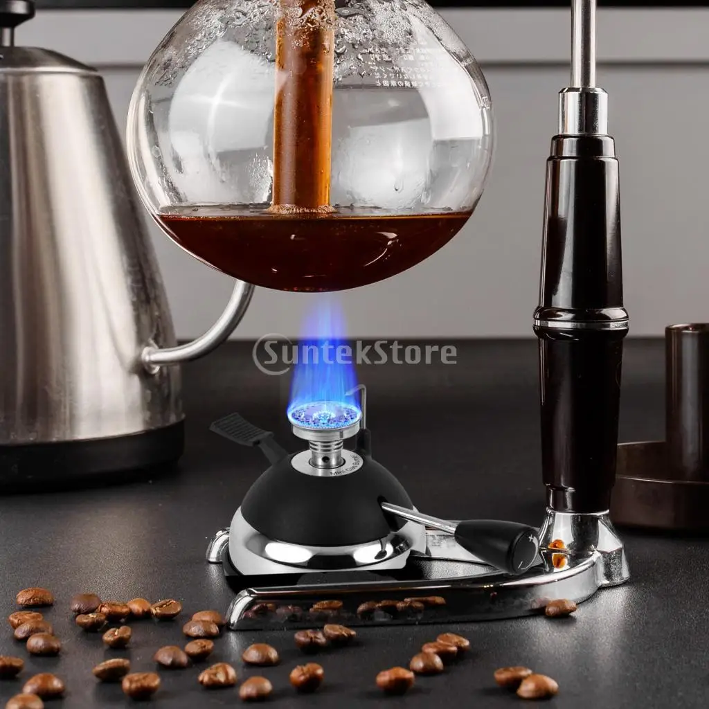 Coffee Syphon Butane Gas Burner Coffee Maker Brewer Coffee Lamp Burner Tabletop Siphons Mini Gas Burner Coffee Stove Siphon Pot
