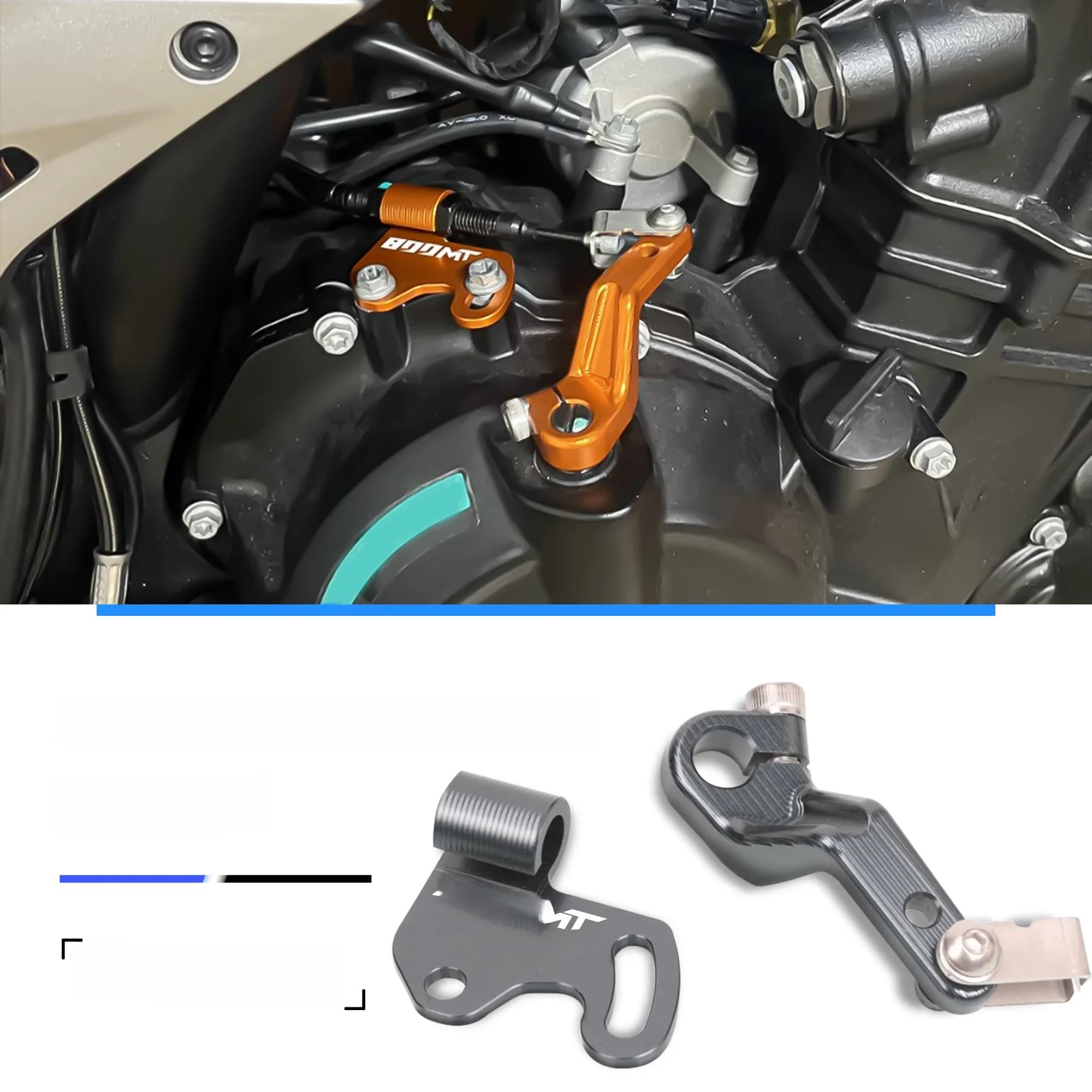 Voor Cfmoto 800mt 800nk 800 Nk Motorfiets Cnc Gemodificeerd Easy Pull Koppelingshendel Systeem One Finger Arbeidsbesparende Koppelingsaccessoires - afbeelding 2