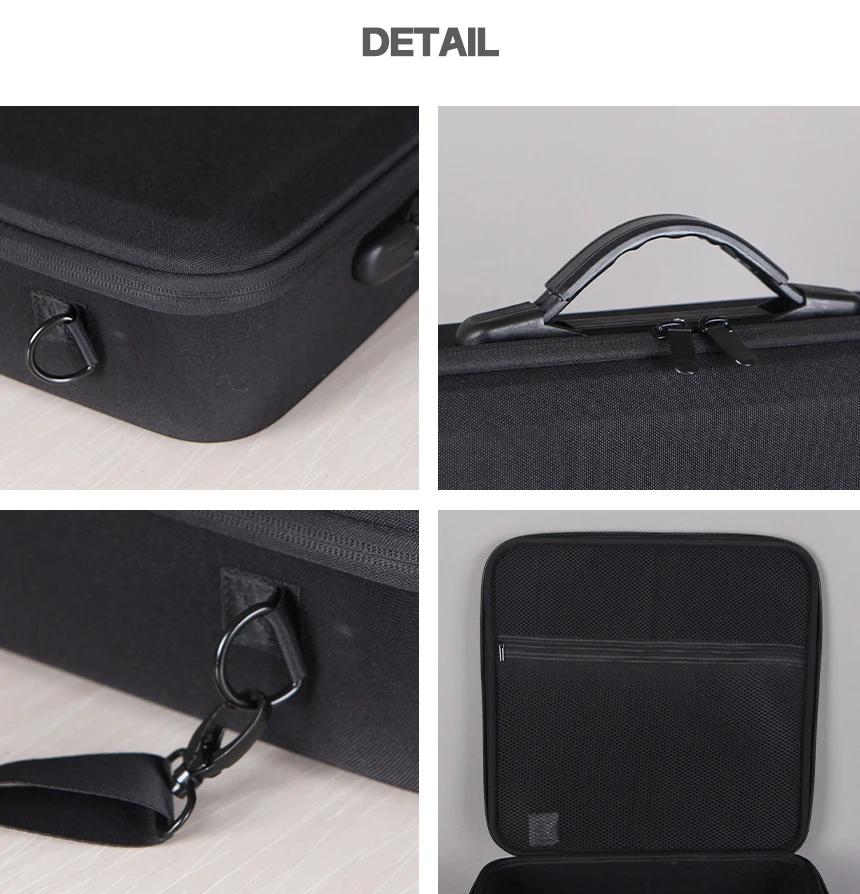 STB010 37x37x11cm EVA Sicherheitskoffer Mehrzwecktasche Multi-Aufbewahrungstasche mit Griff Utility Box Werkzeugkasten Zubehör-Aufbewahrungstasche – Detail 4