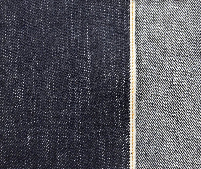 15.4oz Hairy New Women’s Selvedge Denim Fabric Manufacturers ewingfly Dark Blue Salvedge Jeans Cloth Wholesale By Yard WF323