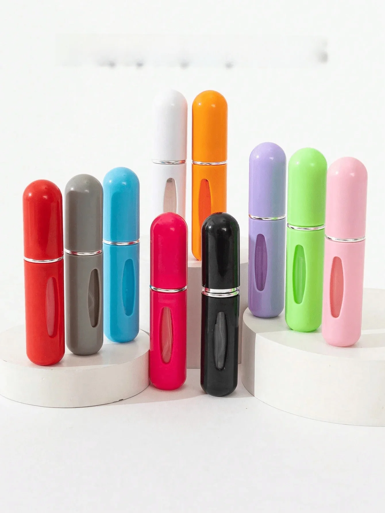 1 pièce/5/10/20/50 pièces à vendre 0.17oz Mini bouteille de parfum de remplissage de fond de parfum rechargeable Portable taille de voyage