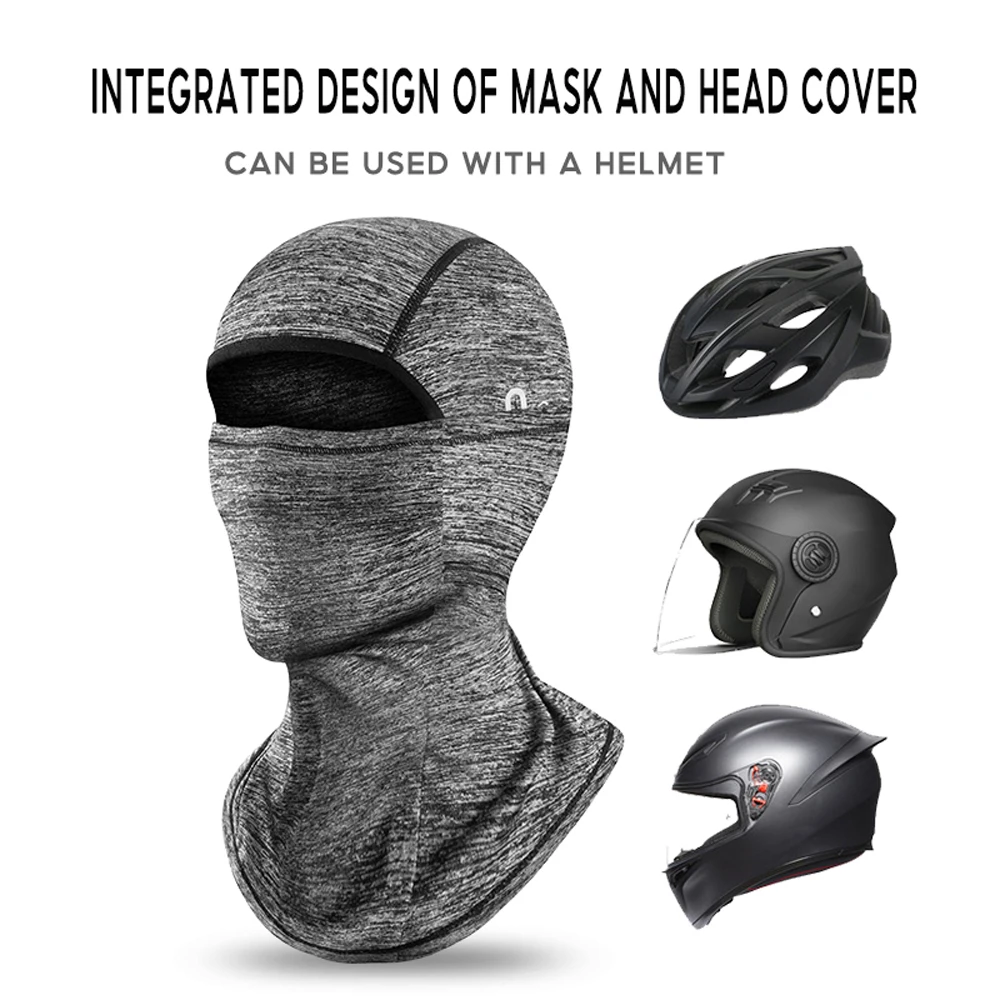 Cycling sun protection mask motorcycle full face ice silk mask especially neck scarf, spring and summer windproof quick-drying