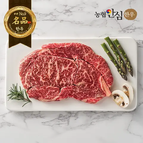 농협안심한우 1++ 등급 등심(Loin) 500g * 2 총1kg Best5 농협안심한우 1++ 등급 등심(Loin) 500g * 2 총1kg Best5