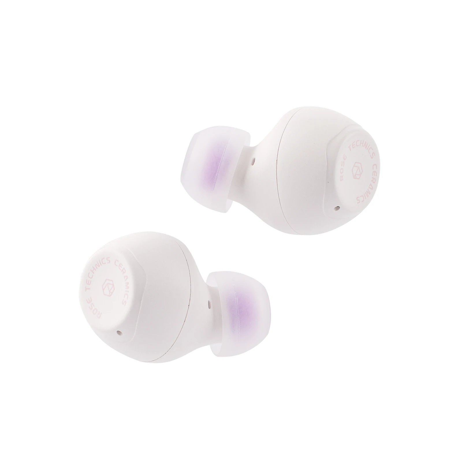 اطلب مسبقًا من ROSE TECHNICS Ceramics Bluetooth 5.3 سماعة أذن لاسلكية مع تشغيل إلغاء الضوضاء ENC شحن 10 دقائق تشغيل لمدة ساعتين