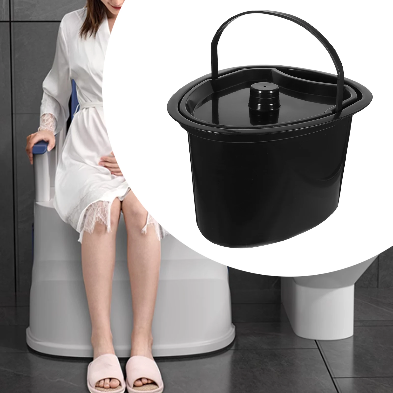 

Ведро для мочи, горшок, прикроватный комод, ведро для писсуара, портативный туалет для спальни, кемпинга, автомобиля, бытовой, для детей и взрослых