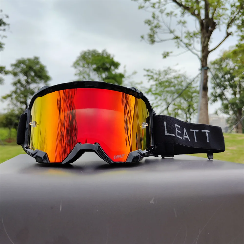 LEATT Motocross Goggles Velocity 6.5 MX MTB ATV Racing Glasses Men Woman Motocross Enduro Cycling Safety Goggles Skiing Mask