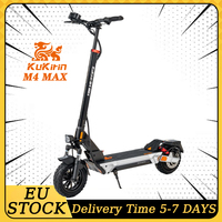 KuKirin M4 Max Trottinette Électrique Adulte Pliable 1000W 48V 18Ah 45km/h Vitesse 60km Autonomie Double Suspension Hydraulique