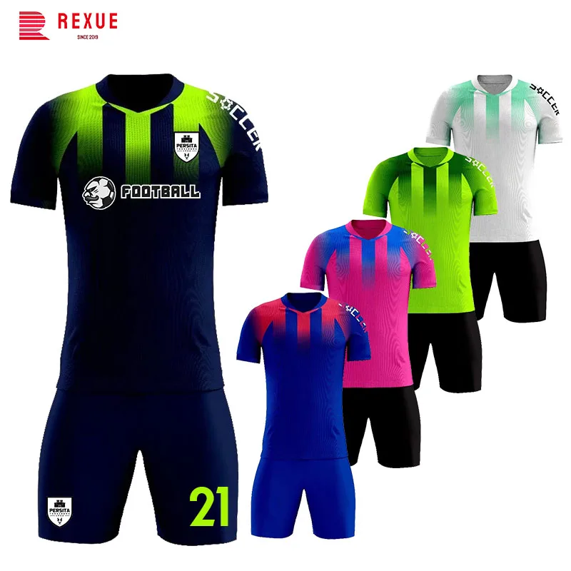 Men Kids Training Football Jersey Clothes 23/24 Custom Sublimation Blank Quick Dry Boy Male Team Club Football Uniform Tracksuit