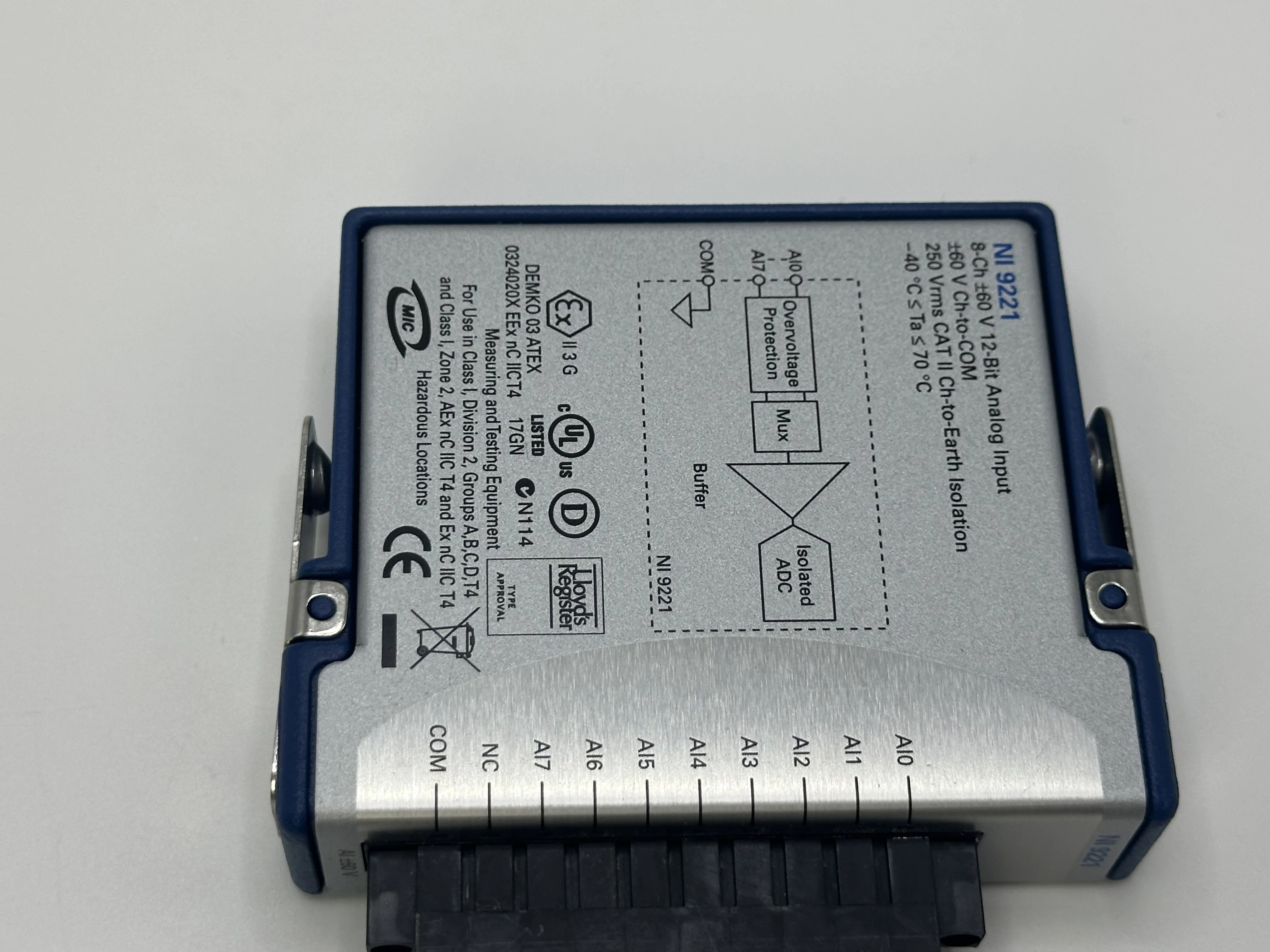 National Instruments NI 9221 Analog Input Module