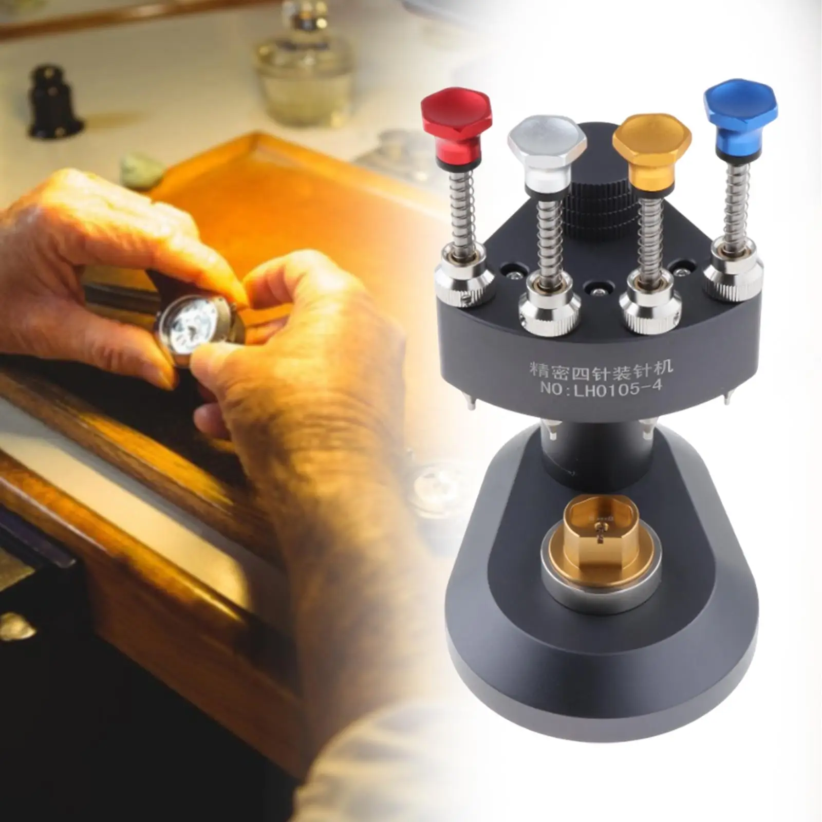 

Professional Watch Hand Press Precision Watch Hand Setting Tool Steel Watch Needle Installing Setting Fitting Watch Repair Tool