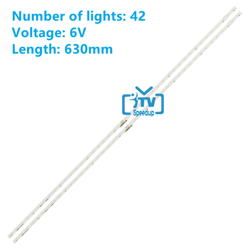 

20 piece LED backlight strip for UN58RU7100 UN58MU6070 UE58NU7100 UN58NU7100 UE58RU7170 UE58NU7179U LM41-00632A BN96-46866A