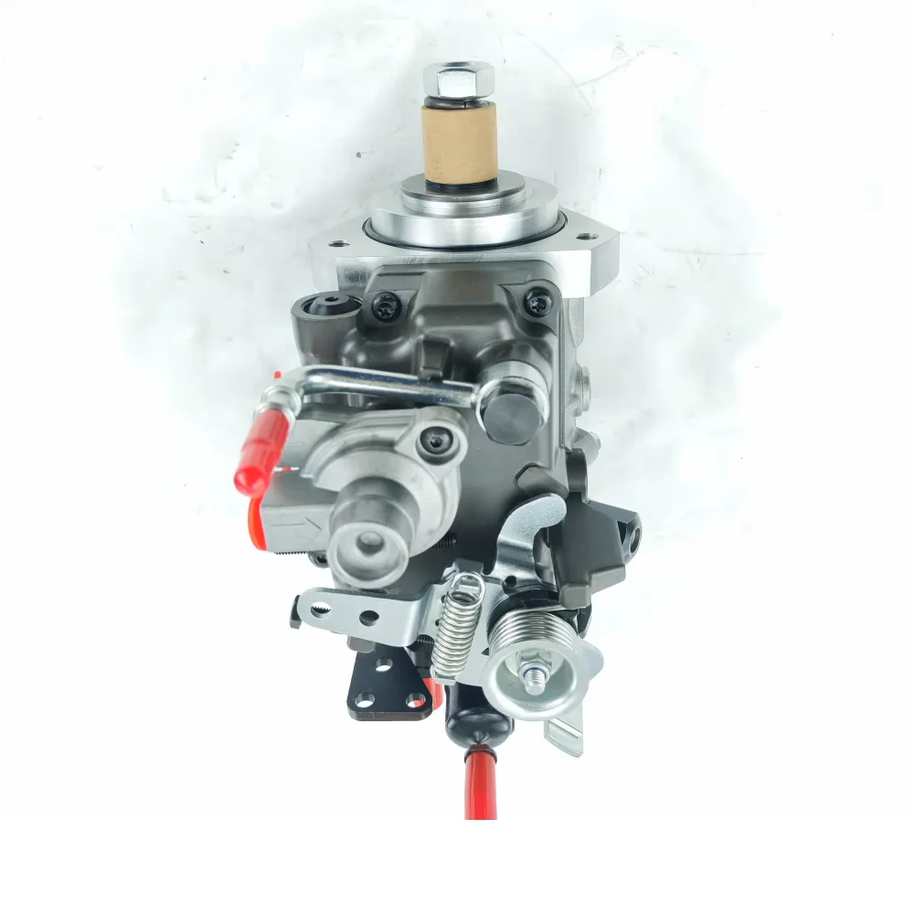 9520A351G DP310 Rotor Fuel Injection Pump 2644C348 12V Solenoid With Return Pipe for Perkins 1104D‑44TA 4‑Cylinder Diesel Engine
