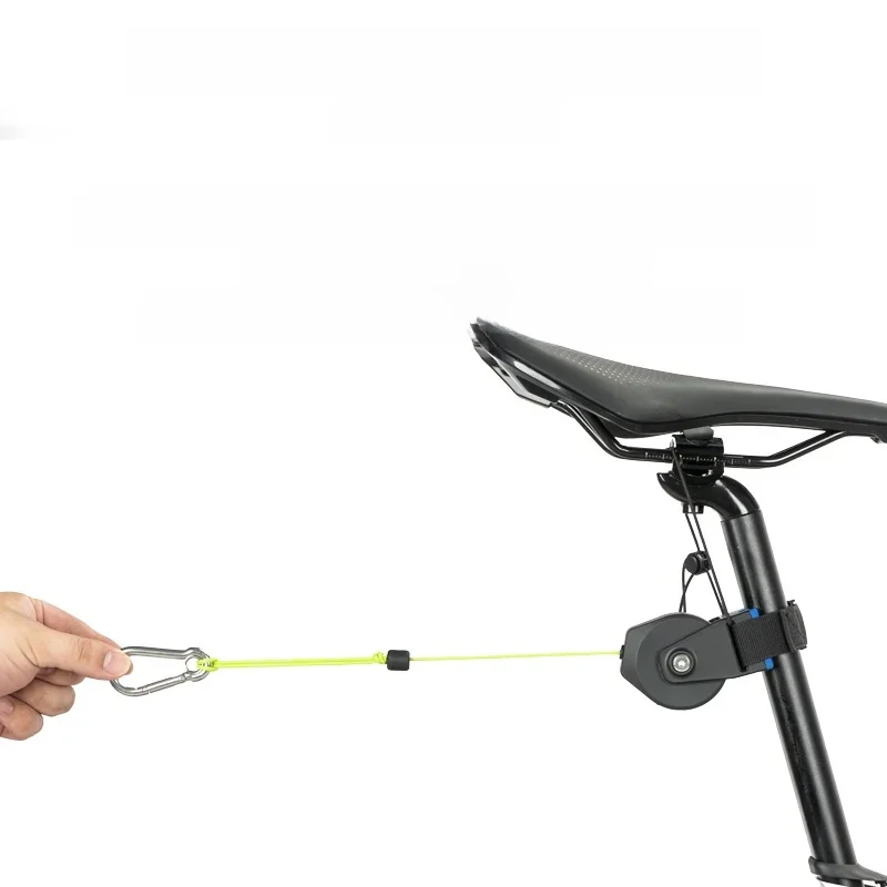 AliExpress Bicycle Trailer Tractor Mountain Road Bicycle Tractor Flexible Retractable Extension Rope Convenient Storage Towing Tool
