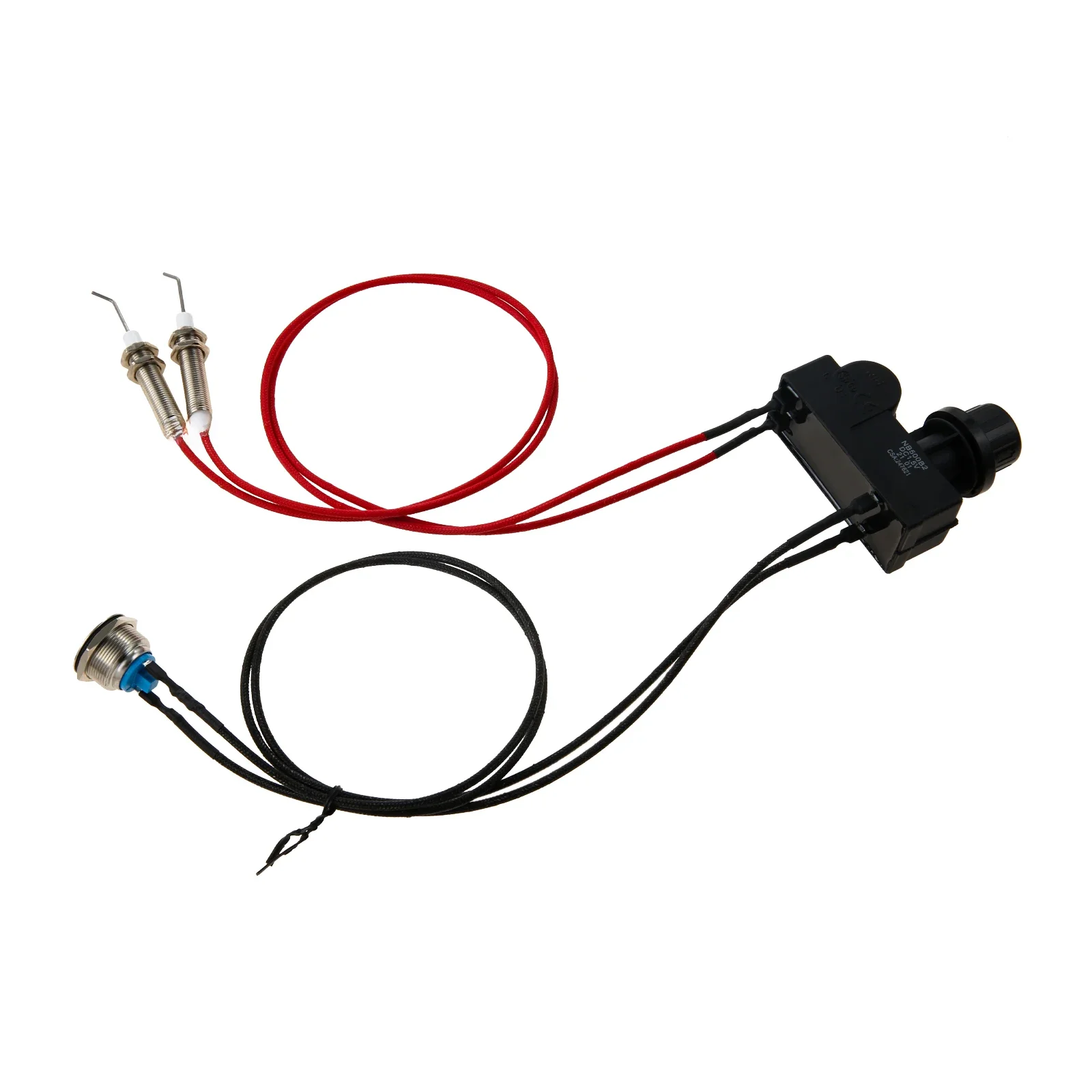 Grill Igniter Push Button Control Switch Ignition Automatic Ignition System Control AA Battery Ignitor w/ Sparkers for Gas Grill
