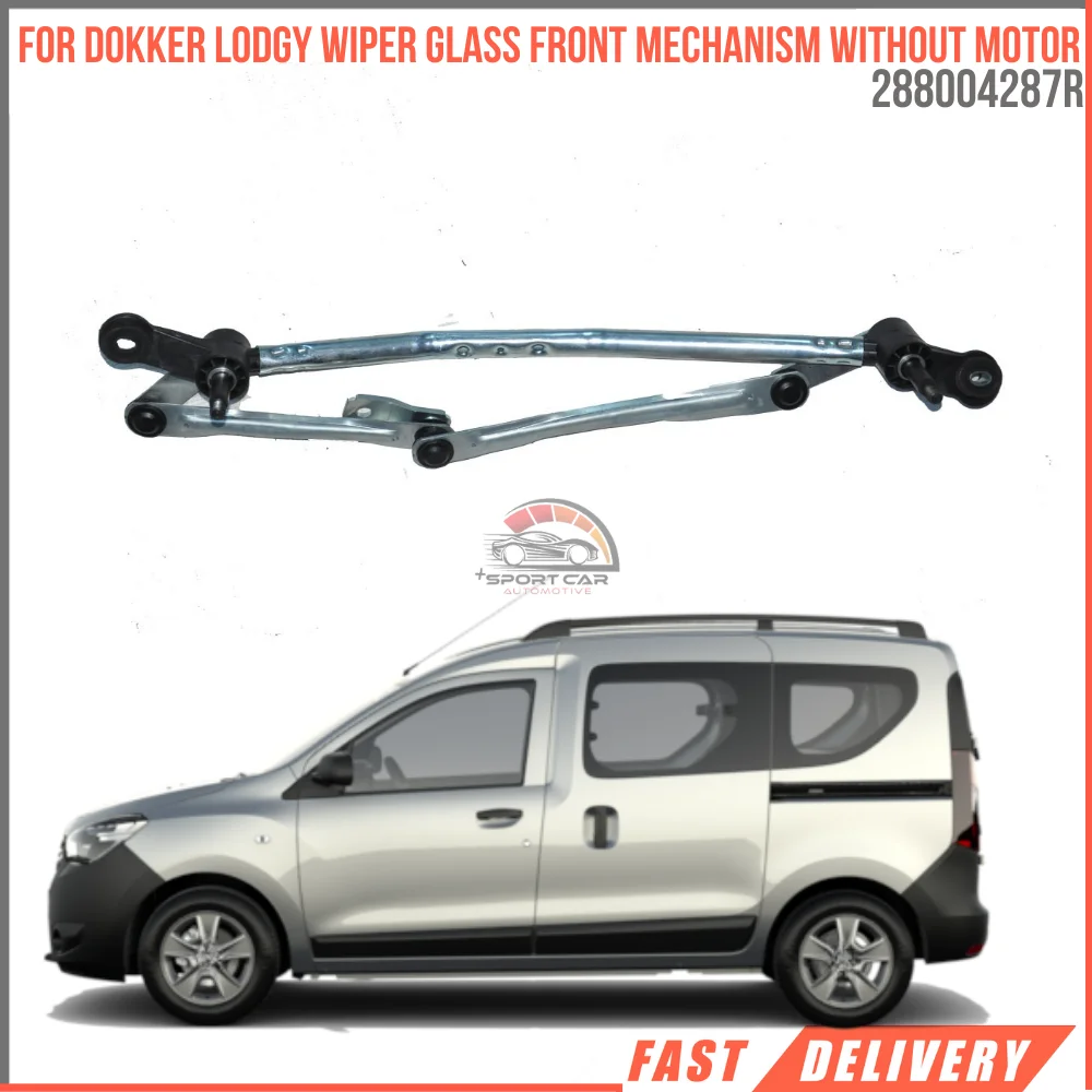 

For DOKKER LODGY WIPER GLASS FRONT MECHANISM WITHOUT MOTOR Oem 288004287R super quality high satisfaction high satisfaction