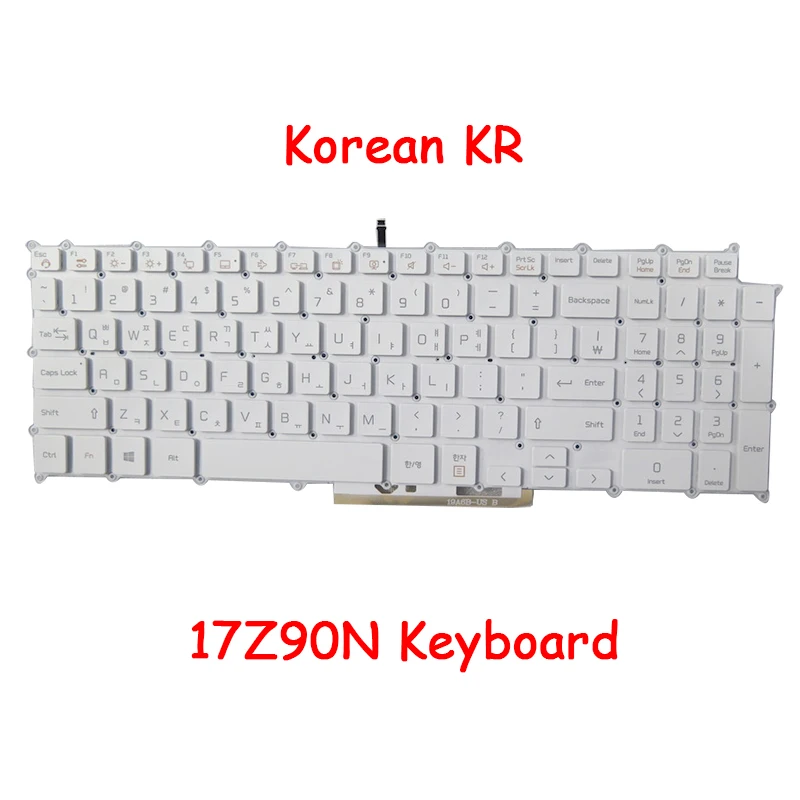 Laptop 17Z90N 17ZD90N Keyboard For LG AEW74089811 19A6A-KR KT01-19A6AK03KRRA000 SG-90970-2VA SN3890BL AEW74109814 KR JP New