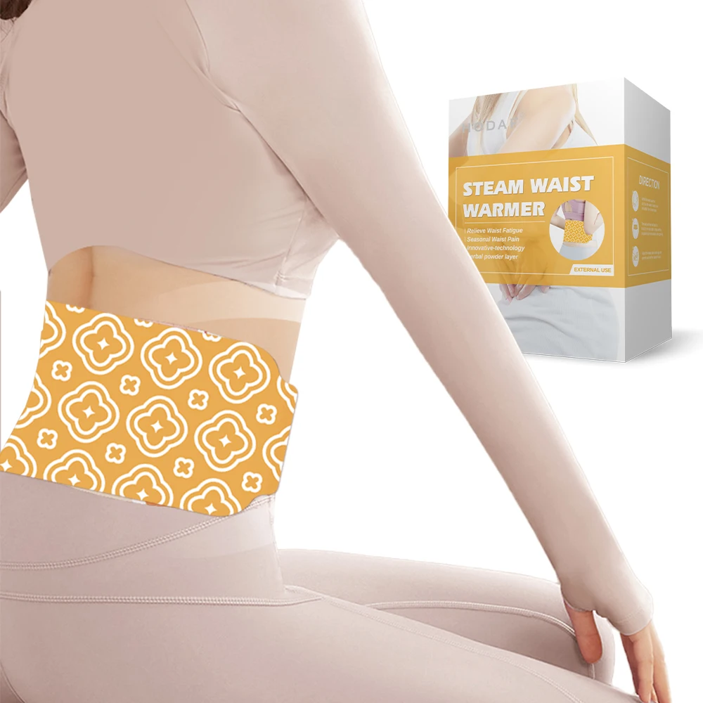 Tuhopeta Steam-heated waist patch relieve sciatica and muscle strain heat therapy can bring instant comfort and relaxation