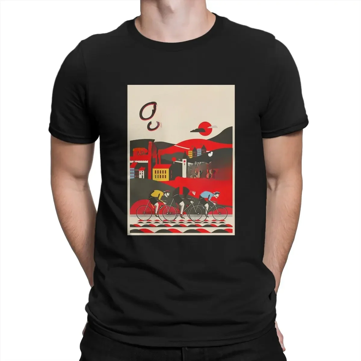 AliExpress Tour of Flanders Vintage Bike Special TShirt RVV Cycling Tour Leisure T Shirt Summer Stuff For Men Women