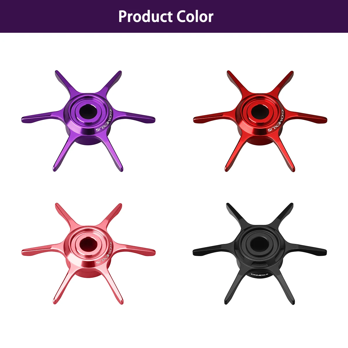 Gomexus DIY Aluminium Star Drag 65mm für Shimano für Daiwa Tatula Zillion Bait casting Angel rolle Zubehör Bait caster Drag – Detail 21