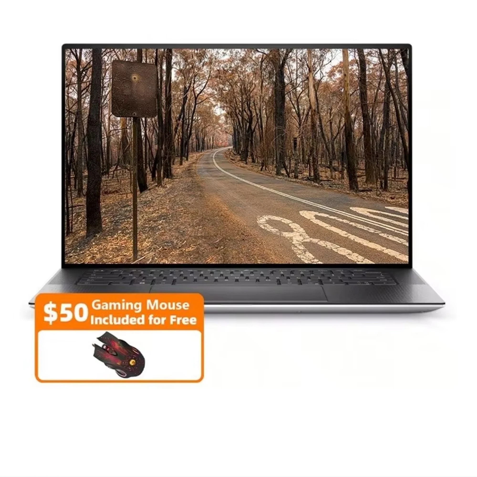 Dell XPS 15 15.6 "แล็ปท็อปธุรกิจ, Intel Core i7-13620H,64GB, 2TB SSD, A370M กราฟิก Arc, เงินแพลทินัม, เมาส์เกม