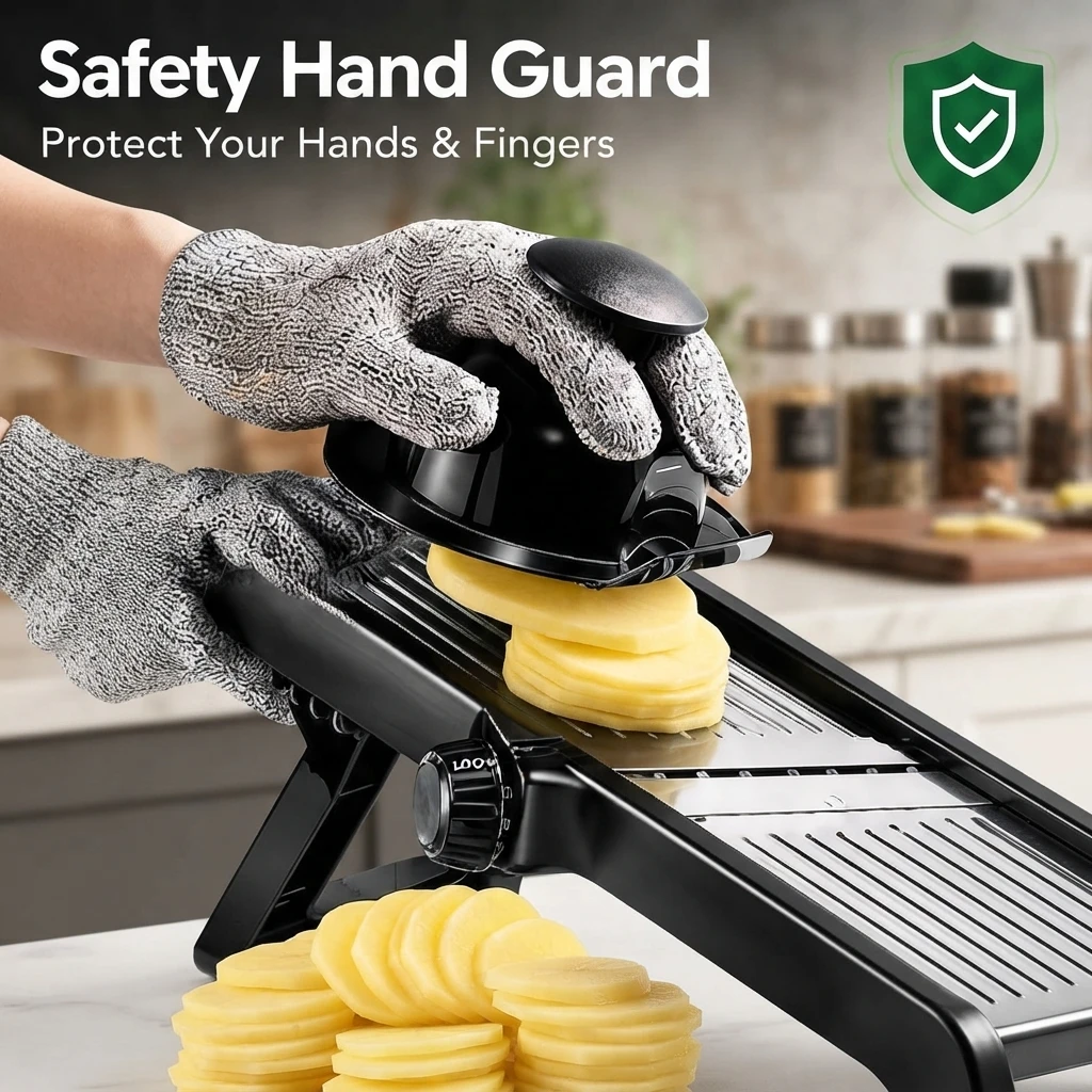 Fatiador Mandoline Ajustável e - Mandoline Slicer avaliação e preço