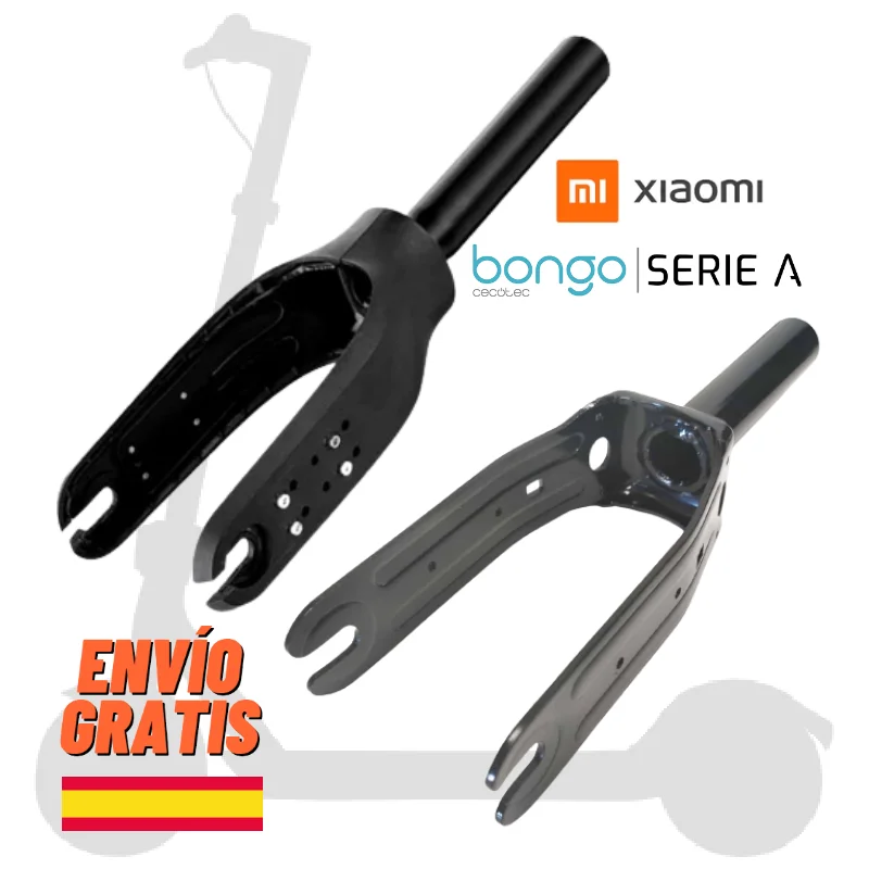 ✅Xiaomi M365 Electric Scooter Fork / 1S / Essential / Pro 2 / Handlebar / Anti-Slack / Cecotec Bongo Serie A / Front Wheel / with Plastic Trims for Folding and Screws -  Skate Spare Parts