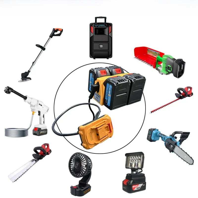 The Corner Seat Is Suitable For Makita18v Power Tool Battery Bl1830/Bl1850/Bl1860 Makita Various Machines Scissors And Chainsaws